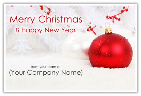 Create and send a Christmas eCard .